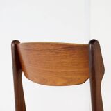 Very nice and solid set of 4 vintage chairs in teak - Findahl.
