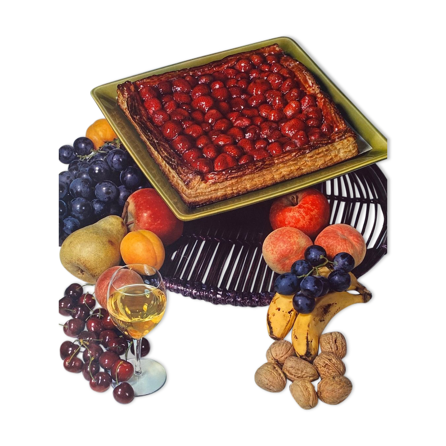 Vintage poster "the dessert" 1960