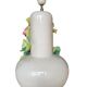 Lampe Chaumette en Barbotine motifs fleurs