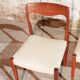 Set de 4 chaises scandinave vintage