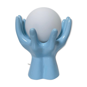 Ceramic hand lamp