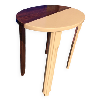 Table d’appoint en bois année 30