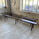 Banc de ferme en chêne massif 3m