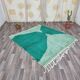 Handmade traditional Beni Ourain Berber rug, size 100 x 200 cm.