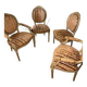 2 Paires de fauteuils d’époque Louis XVI