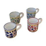 Mug oiseau fleurs rouge