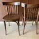 Pair of bistro chairs
