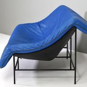 Butterfly sofa in leather by Gerard Van Den Berg for Montis, Netherlands, 1980s