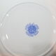 6 flat plates in opaque porcelain from Saint Amand and Hamage model Highness