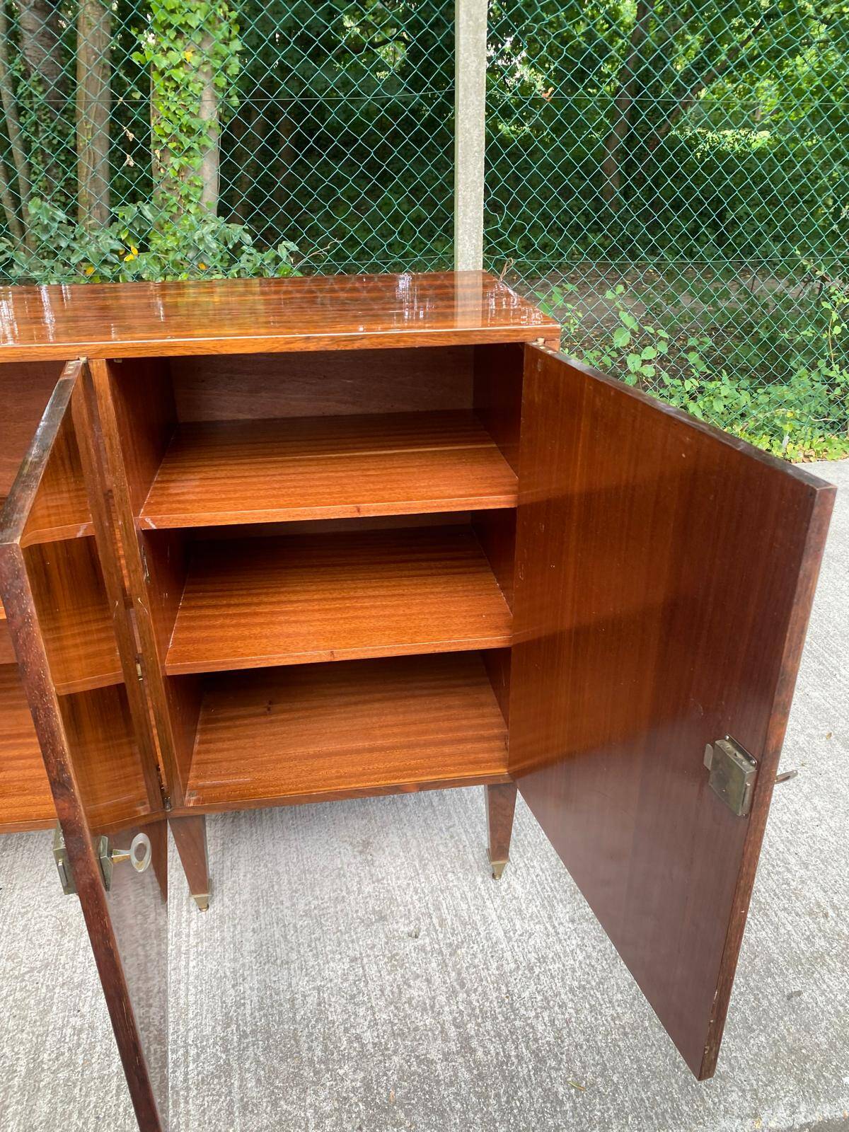 Enfilade scandinave en palissandre des années 1950 230cm