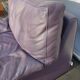 Steiner Ikeda leather purple armchair design Yves Christin 1979