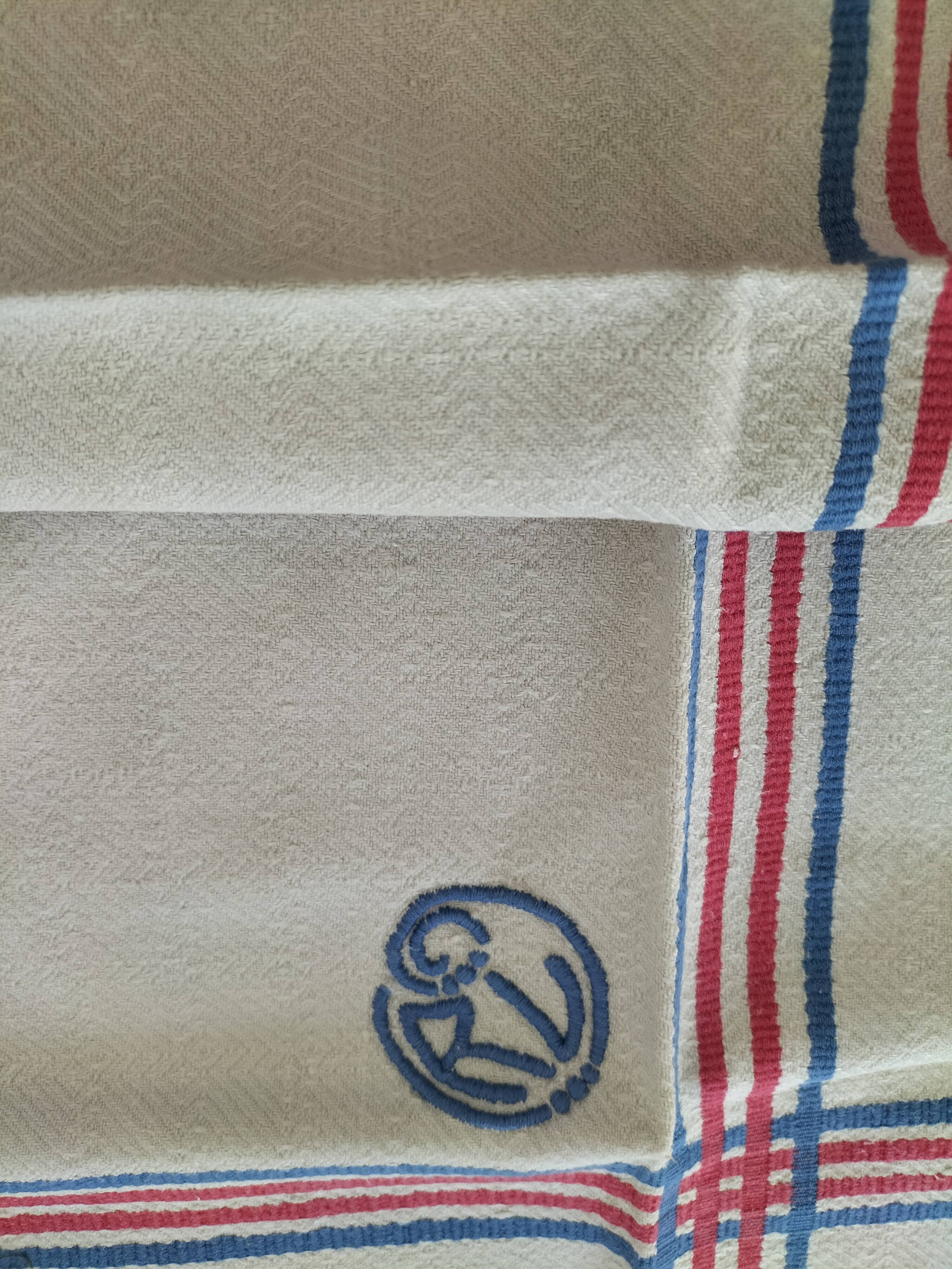Monogrammed napkins