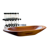 Plat en bois exotique