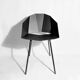 Scandinavian design chair Woud Buk Chair – rare piece, no longer produced.