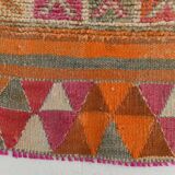 Pink Oriental Vintage Runner Rug, 86x309Cm