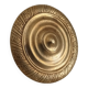 Empire furniture knob in gilded brass, 19th century.