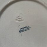 Assiettes en terre de fer Longchamp