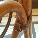 Wicker rattan magazine with tablet