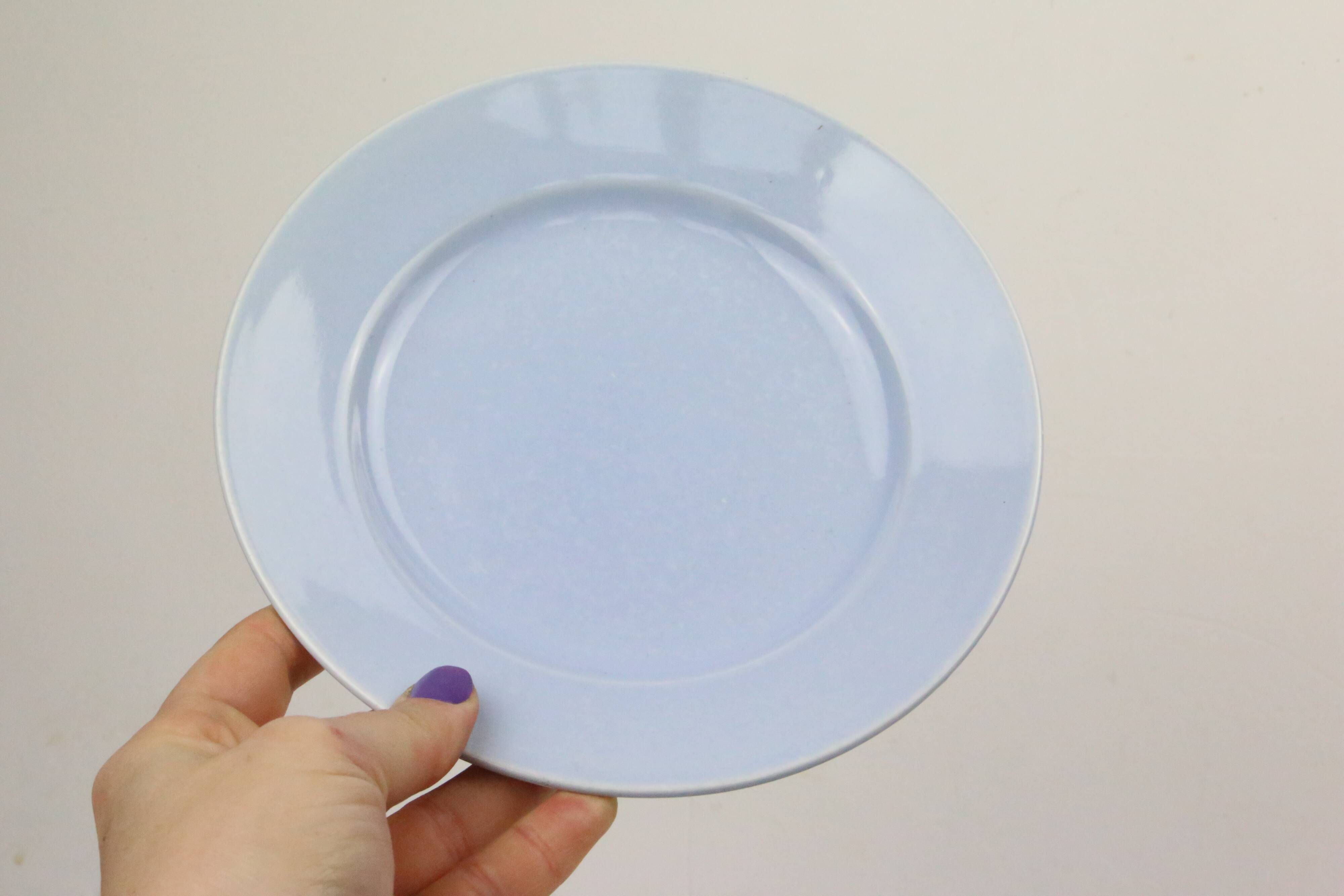 Dessert plates x5, baby blue, madeleines in Luxembourg