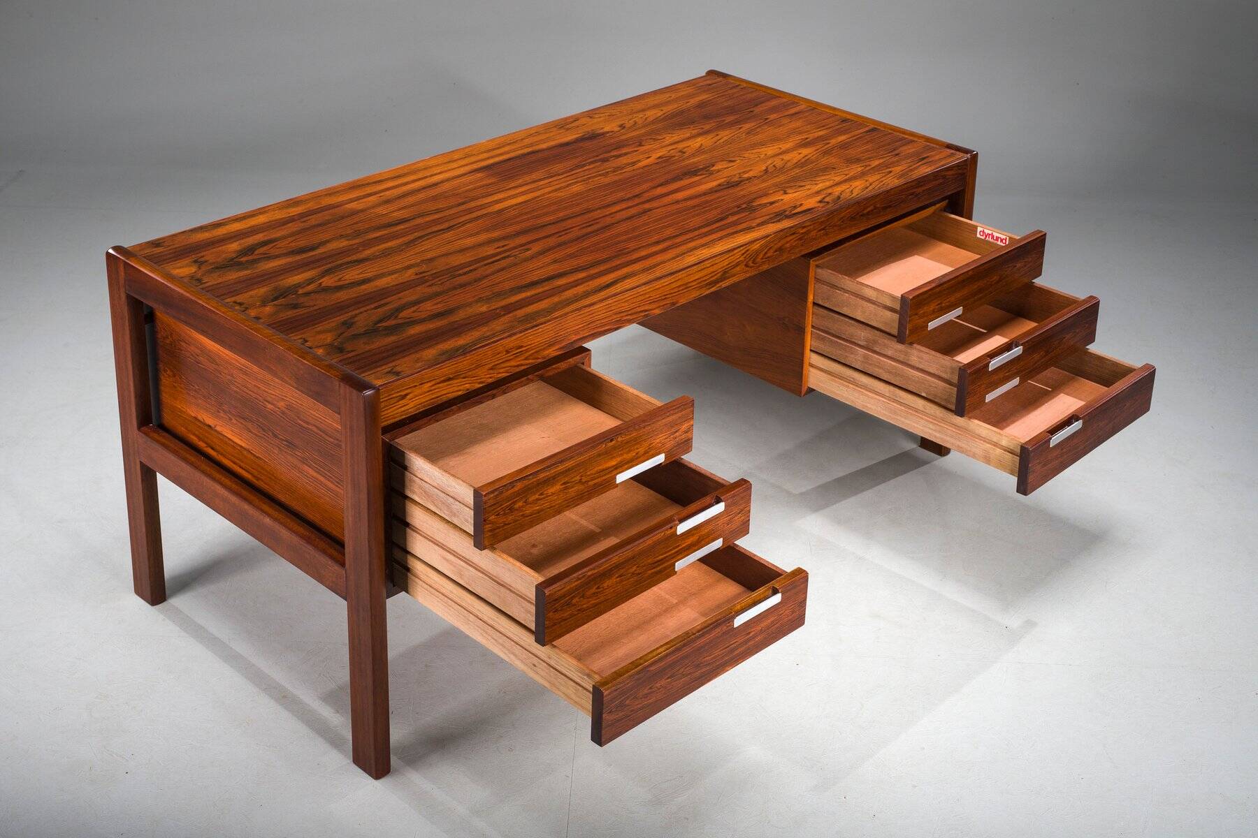 Mid-century modern Danish desk in teak from Dyrlund, 1960s