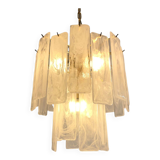 Lustre en verre de Murano
