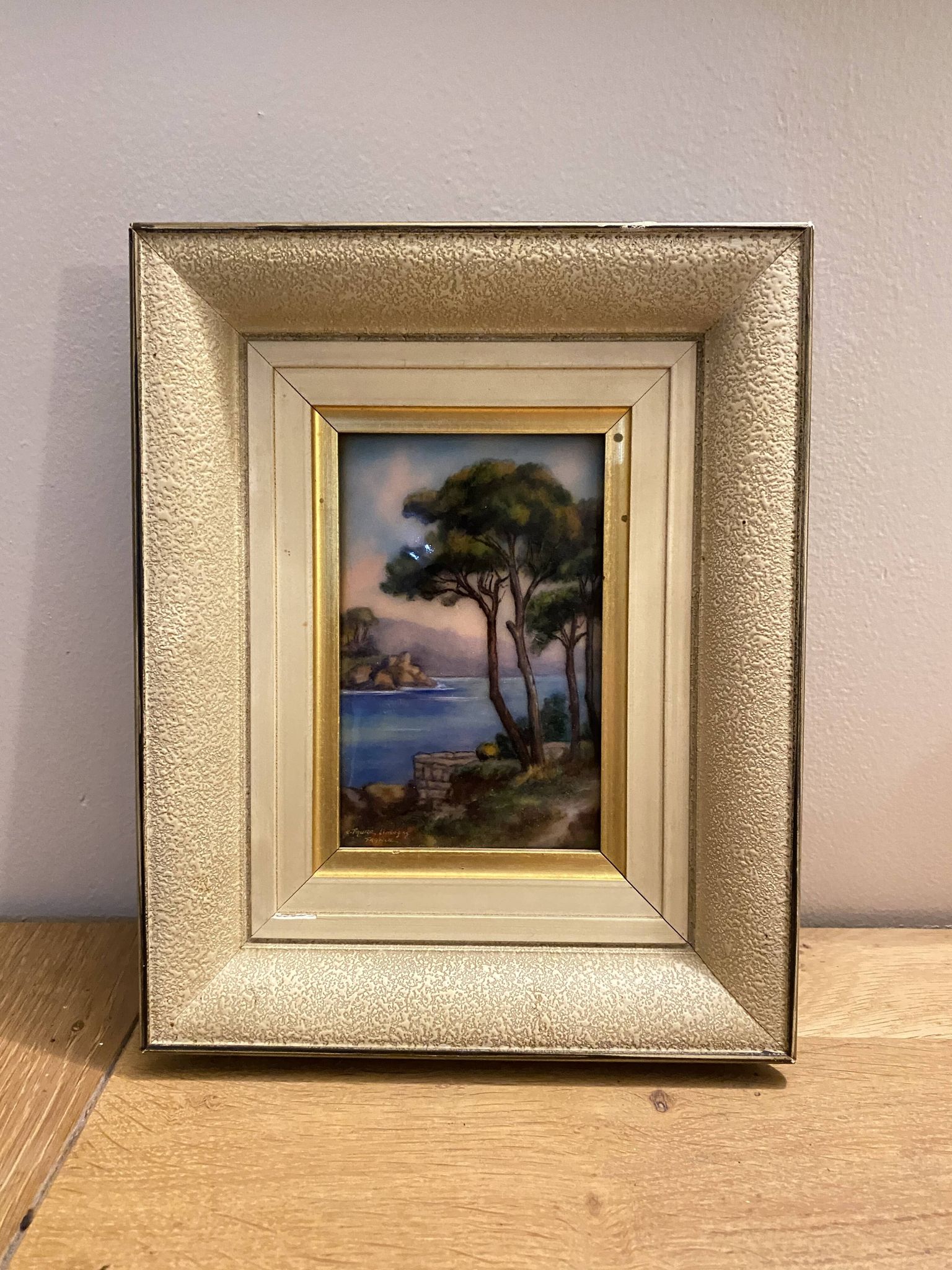 Art Enamel Painting Camille Fauré