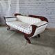 Biedermeier french sofa restored, reupholstered