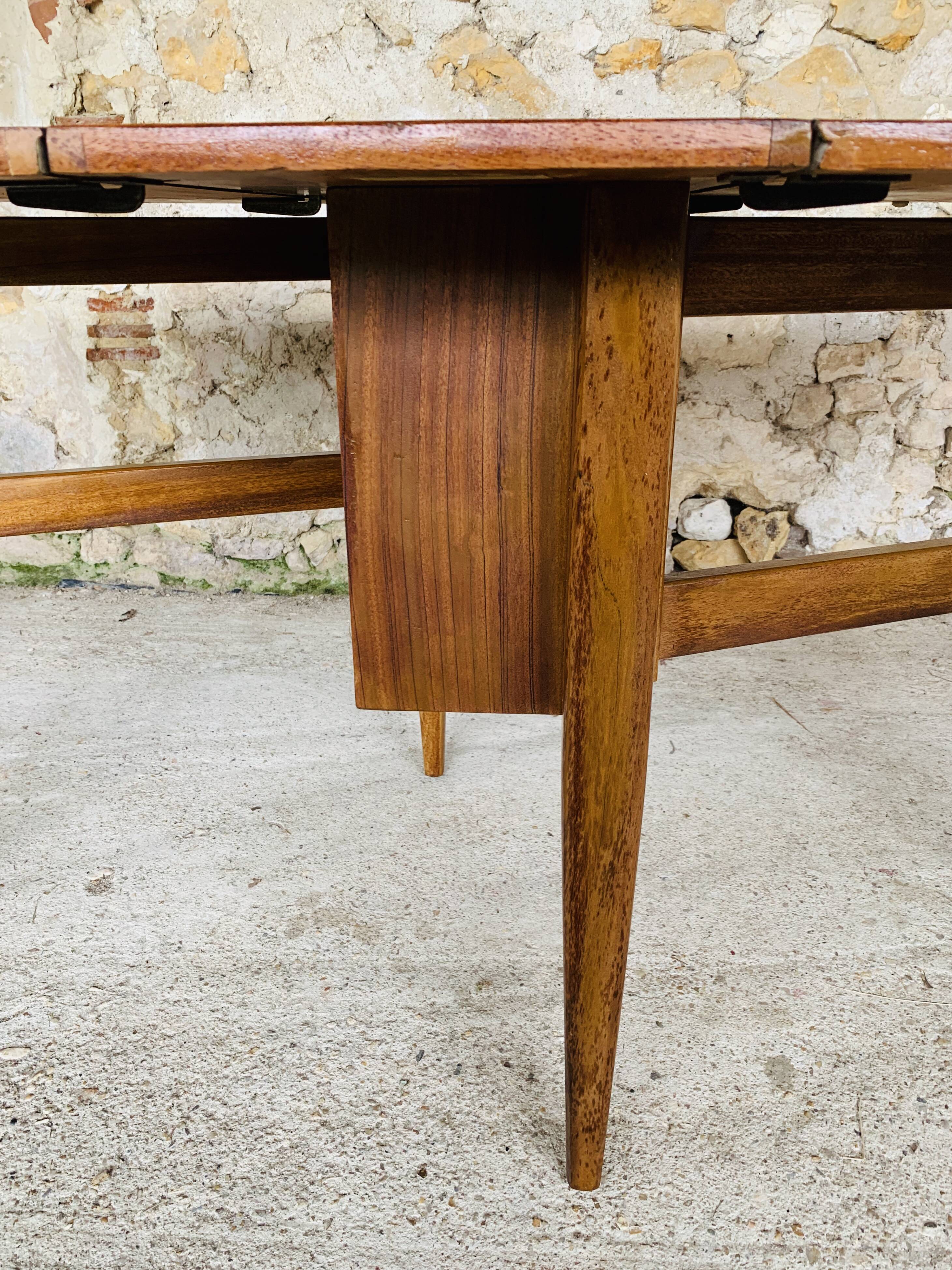 Teak folding dining table by Greaves & Thomas 1967