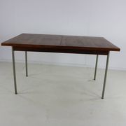 Sixties design rosewood dining table by Cees Braakman for Pastoe