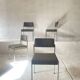 Set of 4 vintage Girsberger Martin Stoll chairs 1970s Switzerland