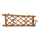 Vintage 1960s rattan coat rack