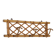 Vintage 1960s rattan coat rack