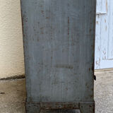 1940s industrial workshop locker room