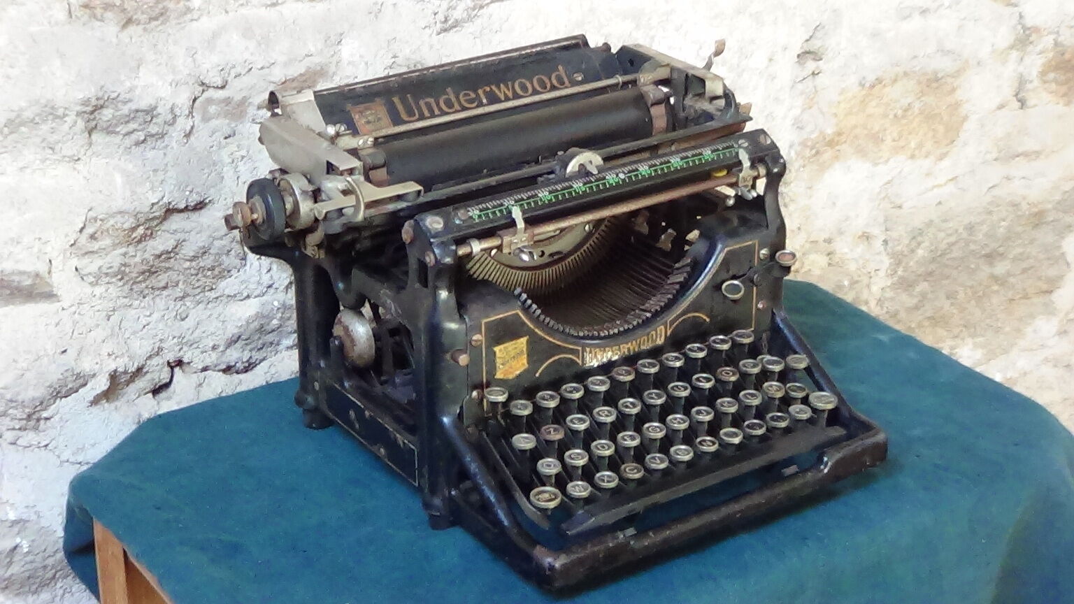 Underwood typewriter