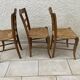 3 mulched chairs