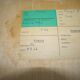Large vintage teak mirror germany 1960
