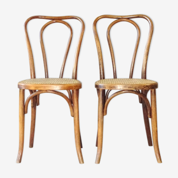 2 bistro chairs fischel type 48 , canned - 1915-
