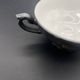 Vintage silver-plated porcelain moka cup RW Bavaria with saucer