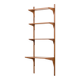 Danish mid-century walnut shelving unit in the style of Poul Cadovius, 1960s