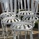 Vintage garden chairs by Francois CARRE