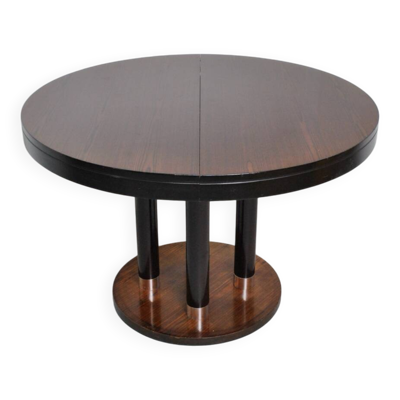 Table repas art déco extensible