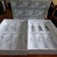 Set of 9 crystal flutes from Bayel cristallerie royale de Champagne