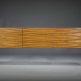 Vintage Floating Wall Sideboard in Walnut, 1960s