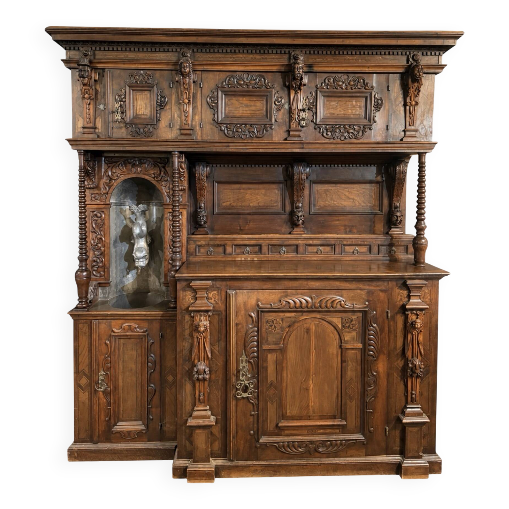 Neo-Gothic Swiss buffet
