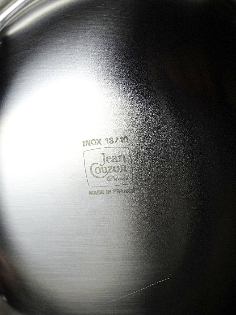 Large serving platter for hors d'oeuvres Jean Couzon in 18/10 stainless steel, 5 compartments.