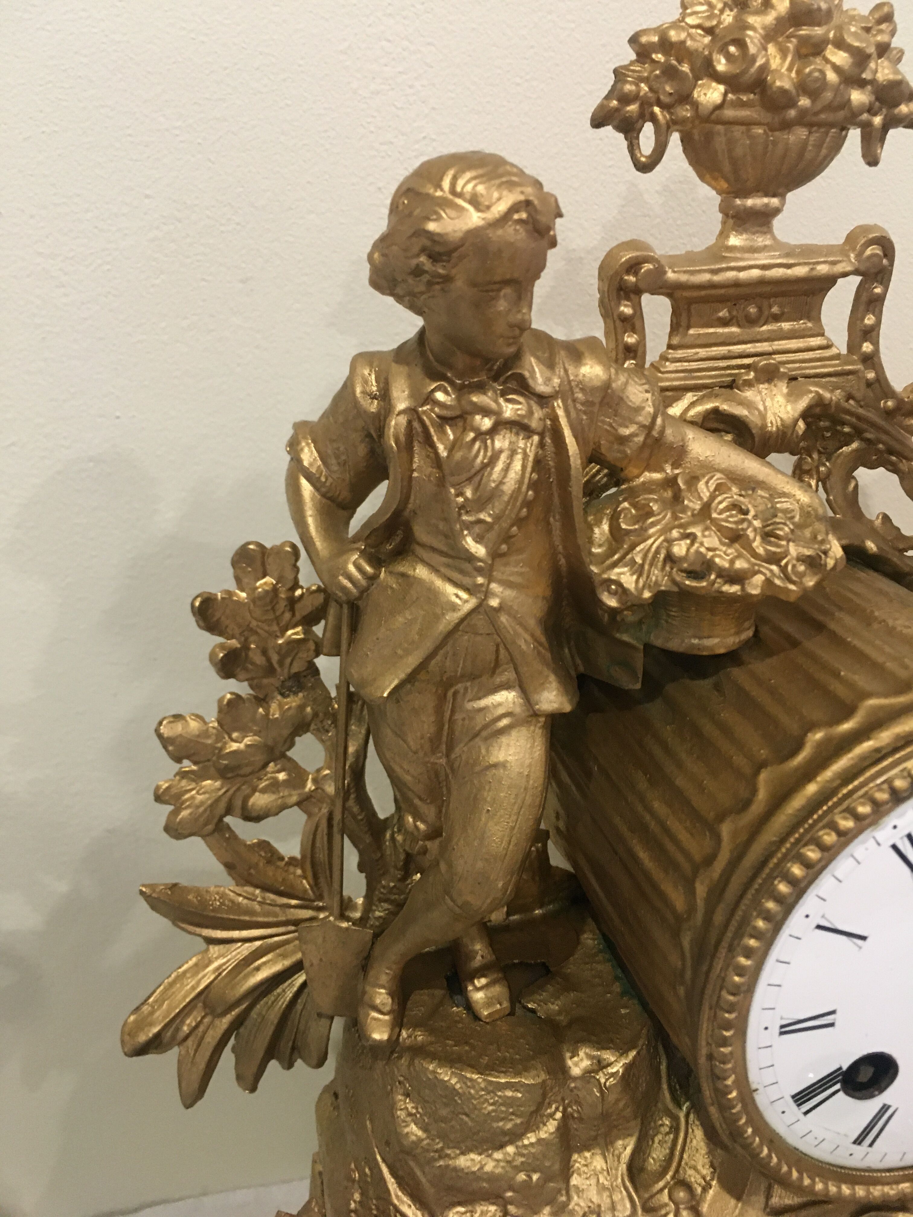 19th century chimney pendulum