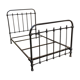 Wrought iron bed