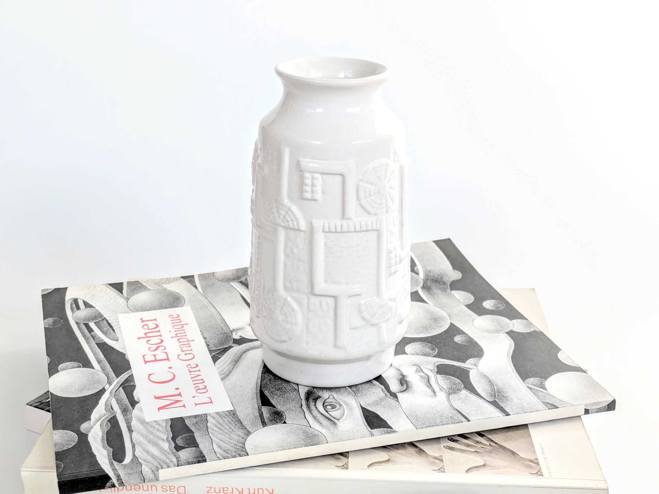 Vintage Bay Keramik "Narvik" vase by Bodo Mans, 1960s