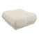 Pouf bouclette blanche SIA