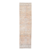 3x10 Floral Turkish Vintage Runner Rug, 83x318Cm